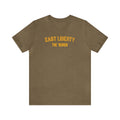 East Liberty  - The Burgh Neighborhood Series - Unisex Jersey Short Sleeve Tee T-Shirt Printify Heather Olive S 