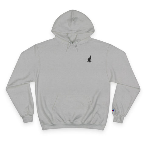 Merry Christmas Yinz - Print on back - Champion Hoodie