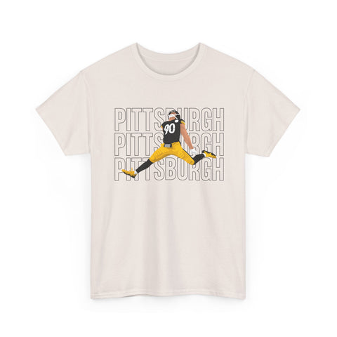 Pittsburgh Victory Jump - Unisex Heavy Cotton Tee