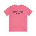 East Allegheny  - The Burgh Neighborhood Series - Unisex Jersey Short Sleeve Tee T-Shirt Printify Charity Pink XL 