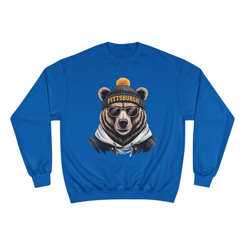 Pittsburgh Game Day Bear - Champion Sweatshirt
