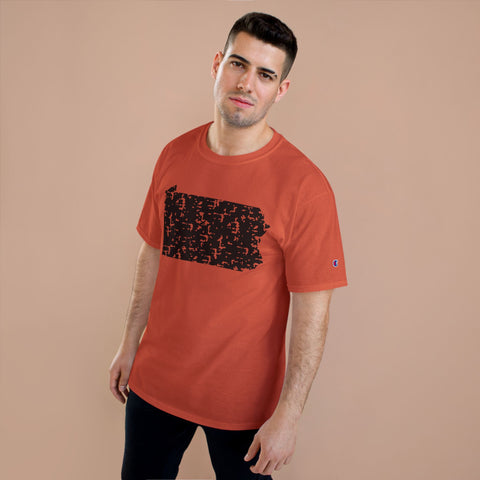Pennsylvania Grunge - Champion T-Shirt