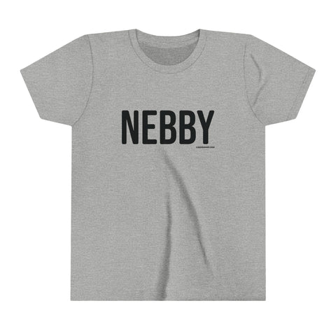 Nebby - Youth Short Sleeve Tee Kids clothes Printify Athletic Heather S