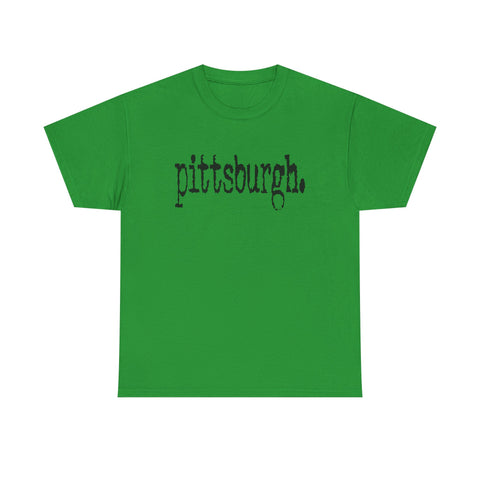 Pittsburgh Typewriter Unisex Heavy Cotton Tee