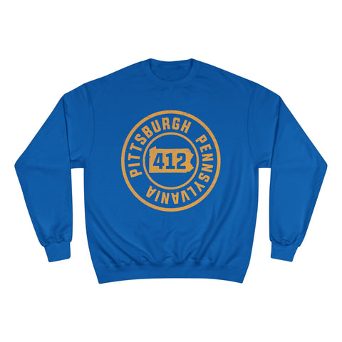 412 Pittsburgh Stamp - Champion Sweatshirt