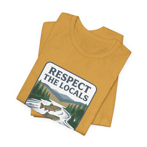 Respect the Locals River Steward Tee | Protect Our National Parks, Vintage Outdoor