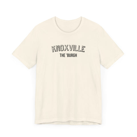 Knoxville - The Burgh Neighborhood Series - Unisex Jersey Short Sleeve Tee T-Shirt Printify Natural S