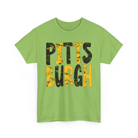 Painted Pittsburgh - Unisex Heavy Cotton Tee