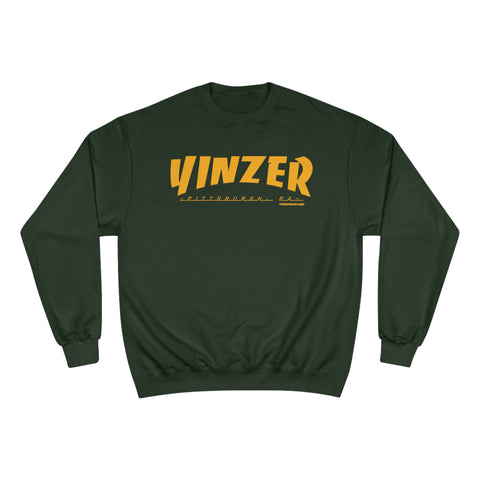 Yinzer Skater - Champion Sweatshirt Sweatshirt Printify Dark Green S 