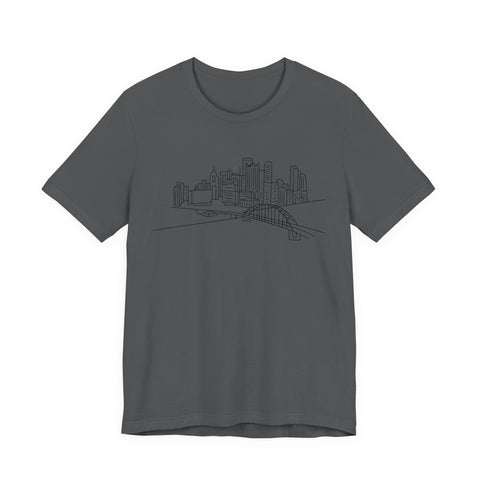 Pittsburgh Skyline Short Sleeve T-Shirt