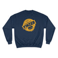 Certified Yinzer - Champion Crewneck Sweatshirt Sweatshirt Printify Navy S