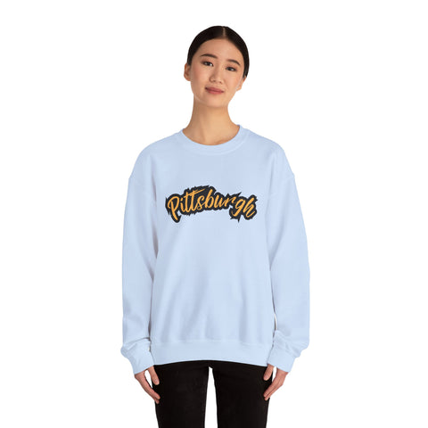 Jagged Pittsburgh Heavy Blend™ Crewneck Sweatshirt