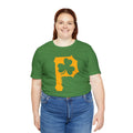 St. Patty's Day Shamrock - P for Pittsburgh Series  - Short Sleeve Shirt T-Shirt Printify   