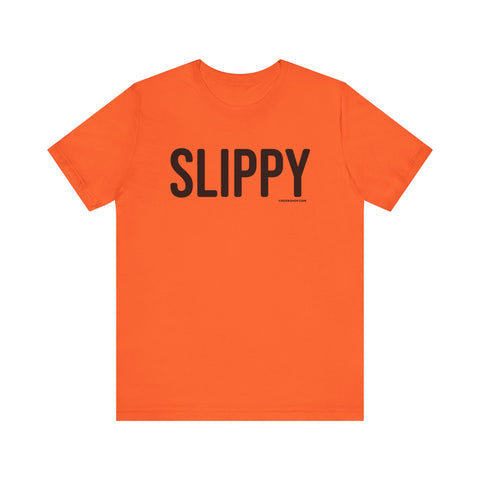 Pittsburgh SLIPPY T-Shirt - SHORT SLEEVE TEE T-Shirt Printify Orange S 