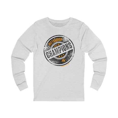 Stamp Series City of Champions - LONG SLEEVE TEE Long-sleeve Printify