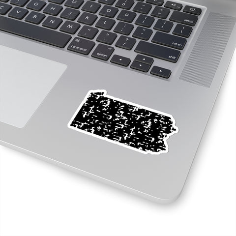 Pennsylvania Grunge -  Kiss-Cut Stickers
