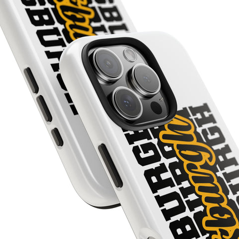 Pittsburgh Typography - iPhone Phone Case Mate Tough