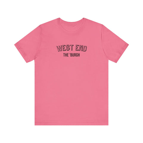 West End - The Burgh Neighborhood Series - Unisex Jersey Short Sleeve Tee