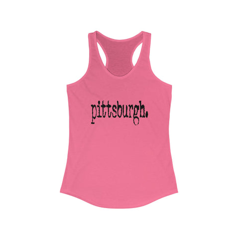 Pittsburgh Typewriter - Women's Tang Top