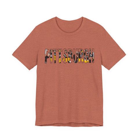 Pittsburgh Football Players - Unisex Jersey Short Sleeve Tee