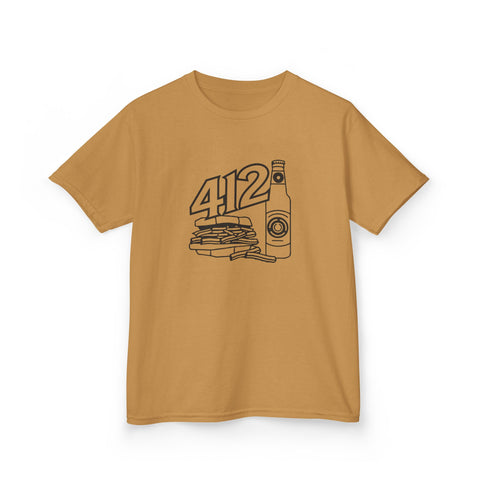 412 Icon Tee Shirt Kids Graphic T-Shirt