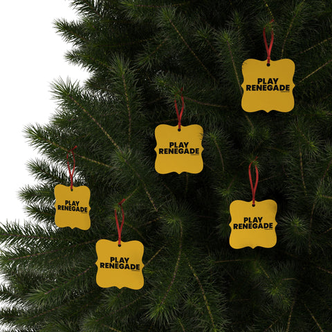 Pittsburgh Play Renegade Aluminum Ornaments (1pc, 5pcs, 10pcs, 20pcs)