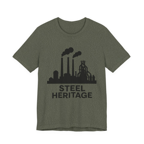 Steel Heritage - Unisex Jersey Short Sleeve Tee