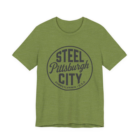 Pittsburgh - Steel City - Unisex Jersey Short Sleeve Tee