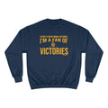 Victories - Champion Crewneck Sweatshirt Sweatshirt Printify Navy S 