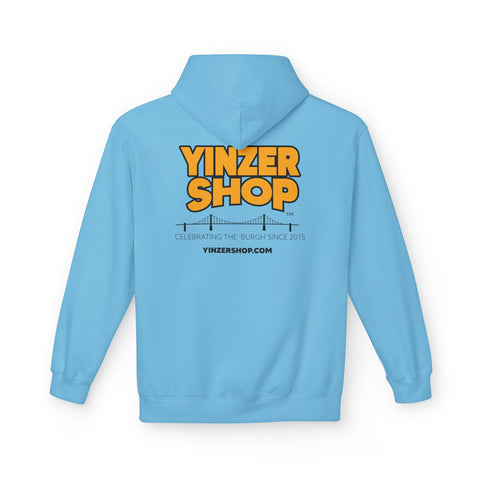 YinzerShop Serving Since 2015 - Print on back - Gildan SF500 Unisex Midweight Softstyle Fleece Hoodie