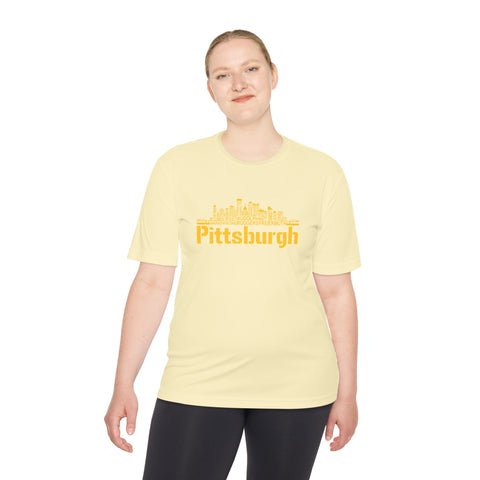 Pittsburgh Football Team Names - Sport-Tek Unisex Moisture Wicking Tee