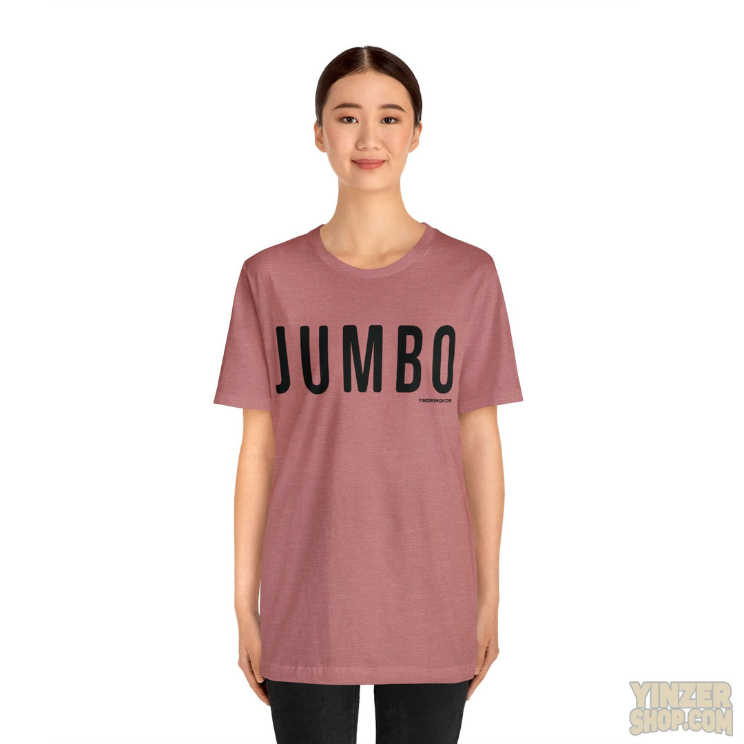 Pittsburgh Jumbo T-Shirt - Short Sleeve Tee T-Shirt Printify Heather Mauve S 
