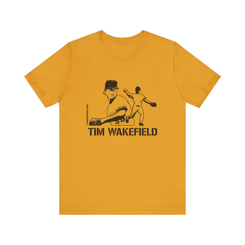 Tim Wakefield Legend T-Shirt  - Unisex bella+canvas 3001 Short Sleeve Tee