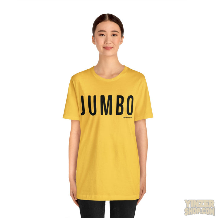 Pittsburgh Jumbo T-Shirt - Short Sleeve Tee T-Shirt Printify Yellow S 