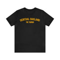 Central Oakland  - The Burgh Neighborhood Series - Unisex Jersey Short Sleeve Tee T-Shirt Printify Black XL 