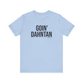 Pittsburgh GOIN' DAHNTAHN T-Shirt - SHORT SLEEVE TEE T-Shirt Printify Baby Blue S 