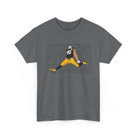 Pittsburgh Victory Jump - Unisex Heavy Cotton Tee