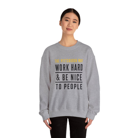 The Pittsburgh Way - Gildan Heavy Blend™ Crewneck Sweatshirt