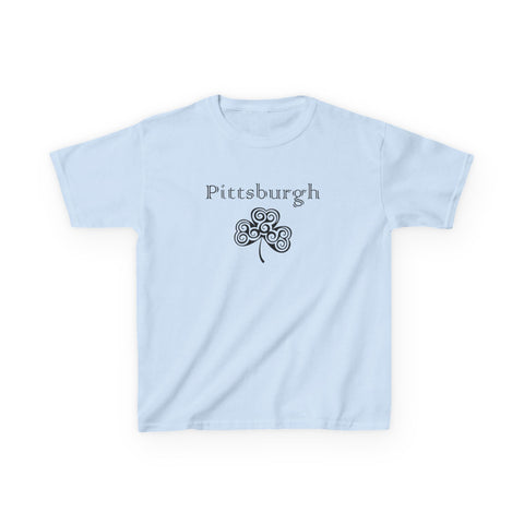 Pittsburgh Irish Clover - Kids Graphic T-Shirt