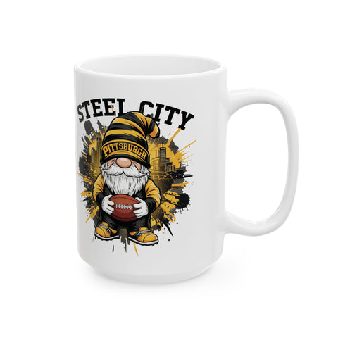 Steel City Gnome -  Coffee Mugs (11oz, 15oz)