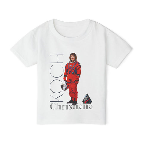 Artemis 2 Astronaut Christiana Koch Graphic Toddler TShirt