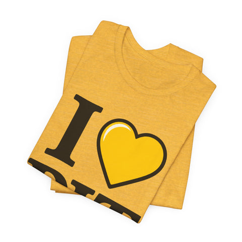 I Heart PIT - Unisex Jersey Short Sleeve Tee