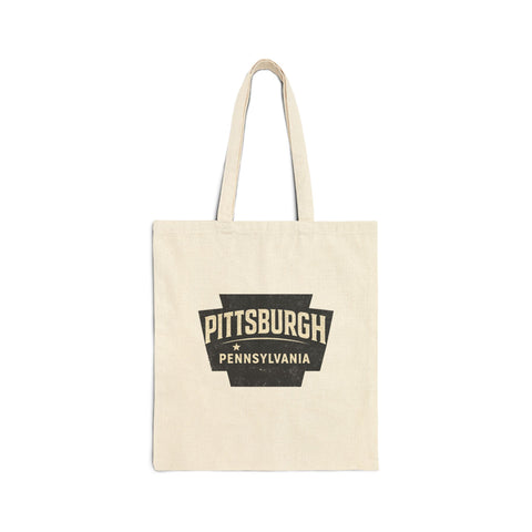 Pittsburgh Keystone City - Canvas Tote