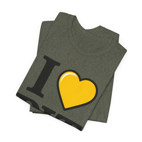 I Heart PIT - Unisex Jersey Short Sleeve Tee