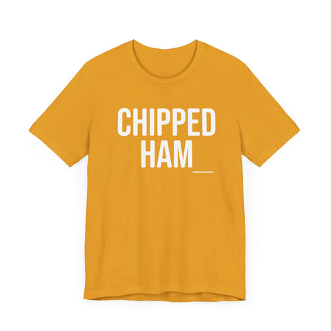 Pittsburgh CHIPPED HAM T-Shirt - SHORT SLEEVE TEE T-Shirt Printify   