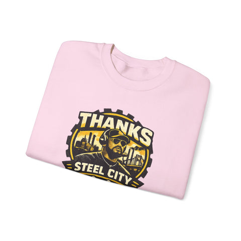 Thank You Mike Tomlin from the Steel City - Heavy Blend™ Crewneck Sweatshirt