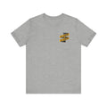 The Standard Is The Standard - Banner - DESIGN ON BACK - Short Sleeve Tee T-Shirt Printify Athletic Heather S 