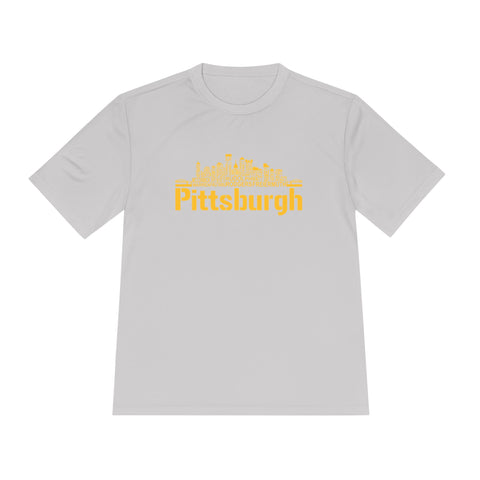 Pittsburgh Football Team Names - Sport-Tek Unisex Moisture Wicking Tee