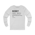 Pittsburghese Definition Series - Nebby - Long Sleeve Tee Long-sleeve Printify