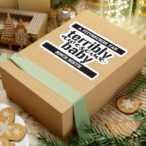 Terribly Awesome Baby -  Kiss-Cut Stickers